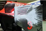 Fast ein bisschen Kunst am Heckflügel von Jenson Button (McLaren) 