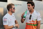 Sam Bird und Jules Bianchi (Force India) 