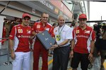 Ferrari feiert das Jubil?um: 500. Grand Prix mit Shell, vertreten durch Mark Williams