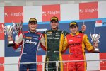 Marcus Ericsson, Giedo van der Garde und Fabio Leimer 