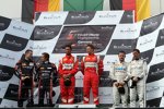 Marc Basseng, Markus Winkelhock, Filip Salaquarda, Toni Vilander, Peter Kox und Stefan Rosina 