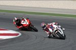 Jonathan Rea vor Max Biaggi 