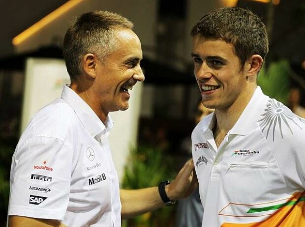 Titel-Bild zur News: Paul di Resta, Martin Whitmarsh (Teamchef, McLaren)
