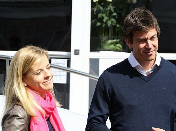 Susie Wolff, Toto Wolff Susie Wolff, Toto Wolff