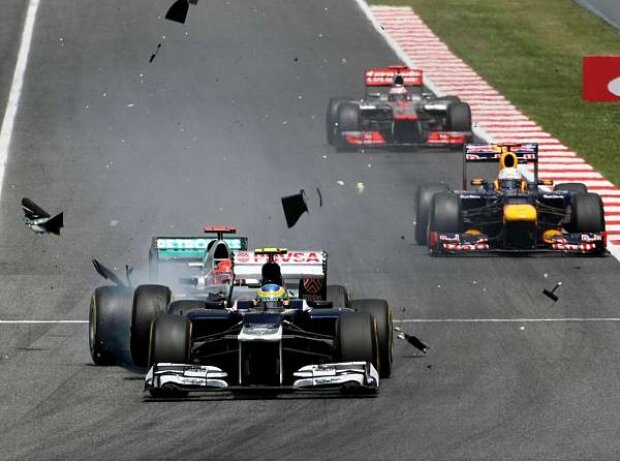 Michael Schumacher, Bruno Senna