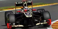 Bild zum Inhalt: Lotus glaubt: Suzuka sollte dem E20 liegen