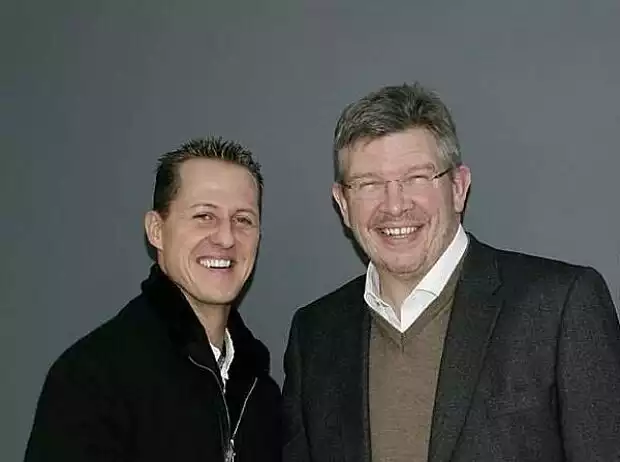 Ross Brawn (Mercedes-Teamchef), Michael Schumacher Titel-Bild zur News: Ross Brawn (Mercedes-Teamchef), Michael Schumacher