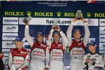 LMP1-Sieger: Benoit Treluyer, Marcel Fässler und Andre Lotterer 