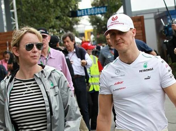 Michael Schumacher, Sabine Kehm Michael Schumacher, Sabine Kehm
