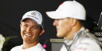 Bild zum Inhalt: Rosberg: Kein Mitleid mit "Schumi", Vorfreude auf Hamilton