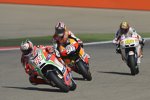 Nicky Hayden vor Jonathan Rea und Alvaro Bautista 