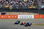 Jorge Lorenzo vor Daniel Pedrosa und Ben Spies 