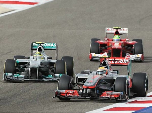 Nico Rosberg, Lewis Hamilton