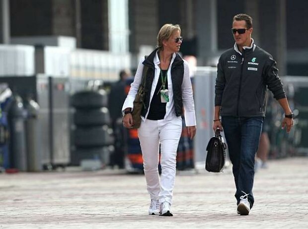 Sabine Kehm und Michael Schumacher Sabine Kehm und Michael Schumacher