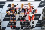 Sandro Cortese, Luis Salom und Jonas Folger 