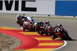 Marc Marquez vor Pol Espargaro und Simone Corsi 