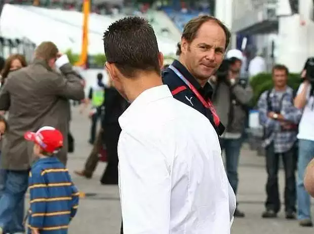 Titel-Bild zur News: Michael Schumacher, Gerhard Berger