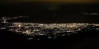 Patras in Griechenland bei Nacht