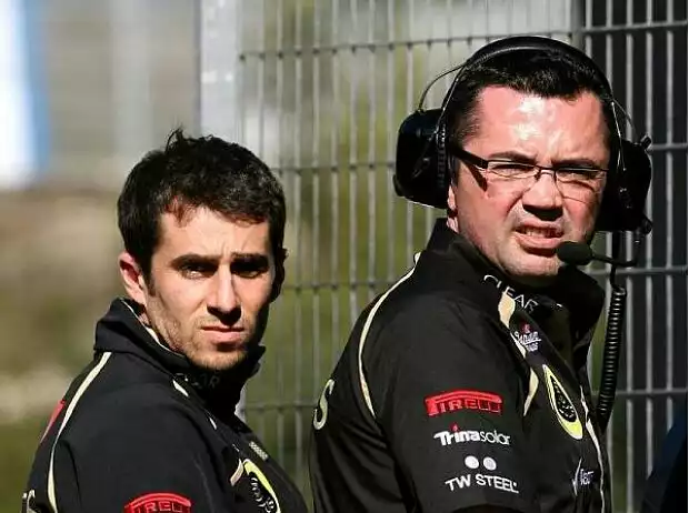 Nicolas Prost und Eric Boullier Titel-Bild zur News: Nicolas Prost und Eric Boullier