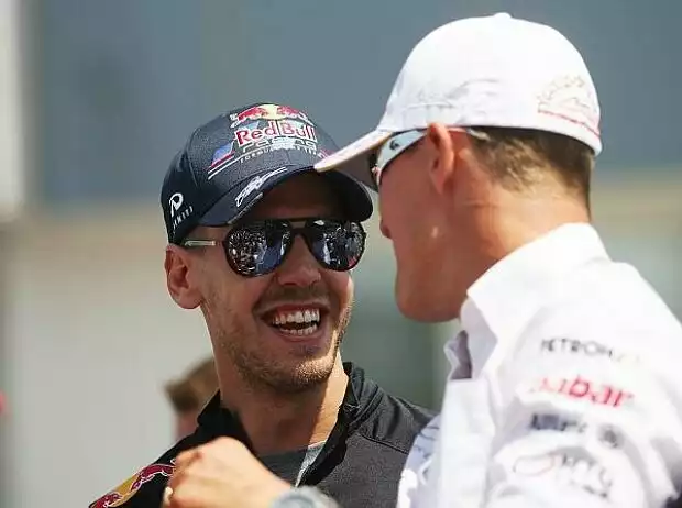 Sebastian Vettel, Michael Schumacher Titel-Bild zur News: Sebastian Vettel, Michael Schumacher