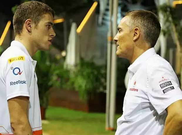 Martin Whitmarsh (Teamchef, McLaren), Paul di Resta Titel-Bild zur News: Martin Whitmarsh (Teamchef, McLaren), Paul di Resta