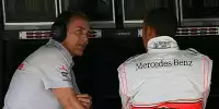 Martin Whitmarsh (Teamchef, McLaren), Lewis Hamilton