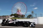 Valtteri Bottas (Williams) durfte in Suzuka am Freitag wieder für Bruno Senna im Williams sitzen