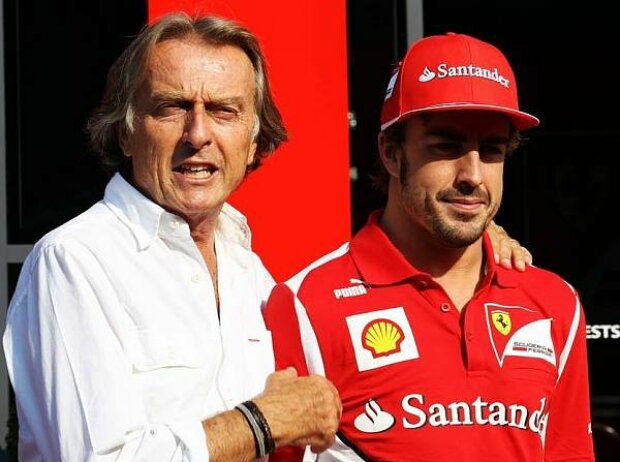 Titel-Bild zur News: Luca di Montezemolo (Ferrari-Präsident), Fernando Alonso
