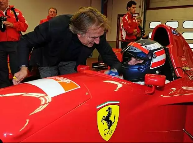 Luca di Montezemolo und Gerhard Berger Titel-Bild zur News: Luca di Montezemolo und Gerhard Berger