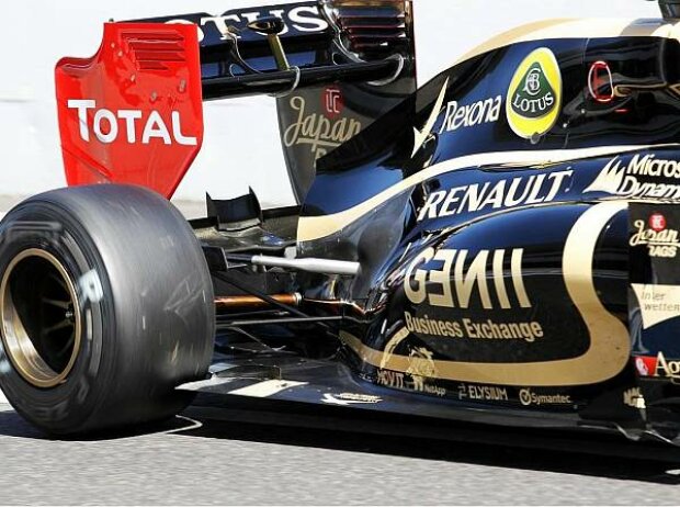 Doppel-DRS des Lotus-Teams Doppel-DRS des Lotus-Teams