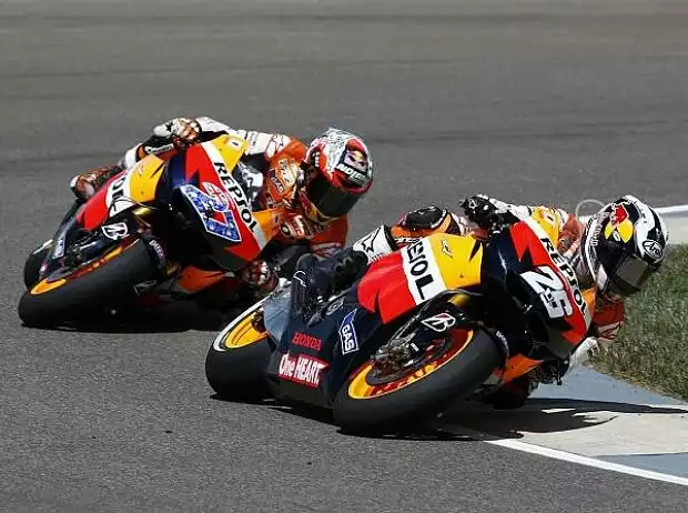 Casey Stoner, Daniel Pedrosa Titel-Bild zur News: Casey Stoner, Daniel Pedrosa