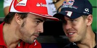 Bild zum Inhalt: Vettel und Alonso rüsten sich für das WM-Duell