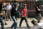 Immer von Kameras belagert: Fernando Alonso (Ferrari) 