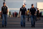 Bruno Senna (Williams), Pastor Maldonado (Williams) und Valtteri Bottas (Williams) 