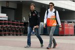 Jerome D'Ambrosio (Lotus) und Jules Bianchi (Force India) 