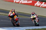 Daniel Pedrosa vor Stefan Bradl 