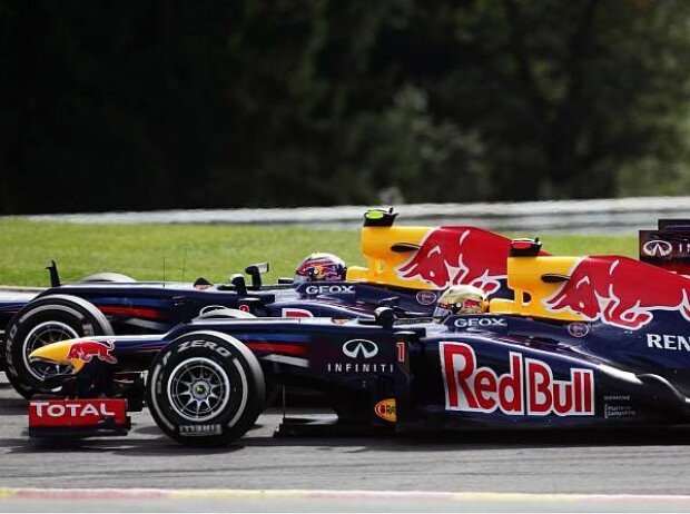 Mark Webber und Sebastian Vettel Mark Webber und Sebastian Vettel