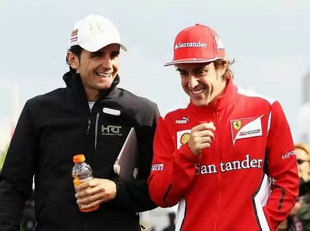 Pedro de la Rosa und Fernando Alonso Titel-Bild zur News: Pedro de la Rosa und Fernando Alonso