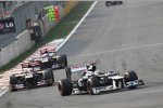 Pastor Maldonado (Williams), Jean-Eric Vergne (Toro Rosso) und Daniel Ricciardo (Toro Rosso) 