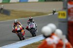 Daniel Pedrosa vor Jorge Lorenzo 