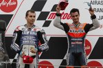 Jorge Lorenzo und Daniel Pedrosa 