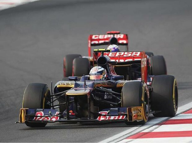 Titel-Bild zur News: Daniel Ricciardo und Jean-Eric Vergne
