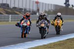 Alex Marquez vor Niklas Ajo und Adrian Martin