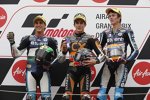 Pol Espargaro, Marc Marquez und Esteve Rabat 