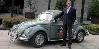 Jochem Heizmann mit dem Mille Miglia Käfer
