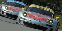Bild zum Inhalt: Porsche mit sechs Werksfahrern beim Petit Le Mans