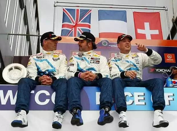 Alain Menu, Yvan Muller, Robert Huff Titel-Bild zur News: Alain Menu, Yvan Muller, Robert Huff