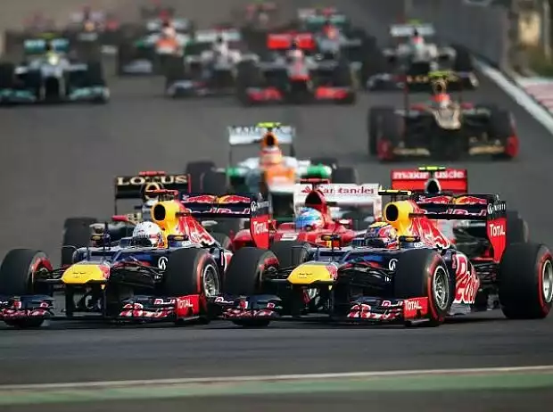 Sebastian Vettel, Mark Webber Titel-Bild zur News: Sebastian Vettel, Mark Webber