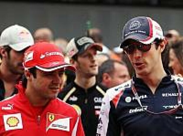 Felipe Massa, Bruno Senna Felipe Massa, Bruno Senna