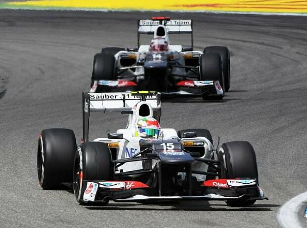 Sergio Perez, Kamui Kobayashi Sergio Perez, Kamui Kobayashi
